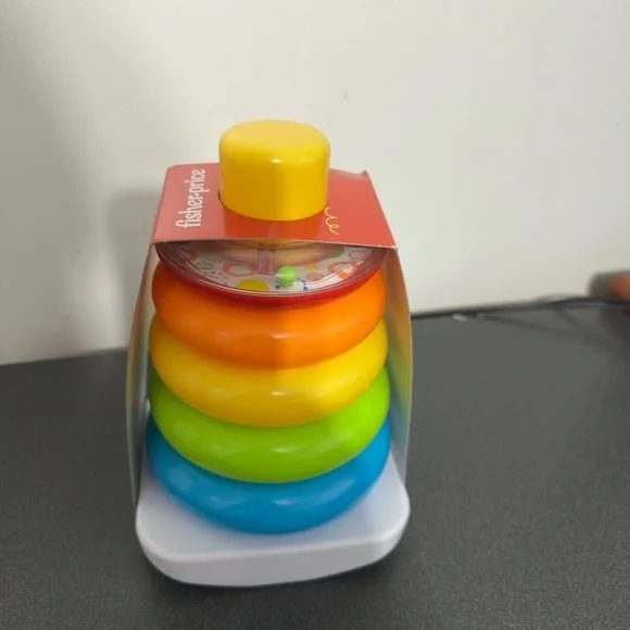 Fisher-Price Colorful Stacking Rings - Picture 4 of 6